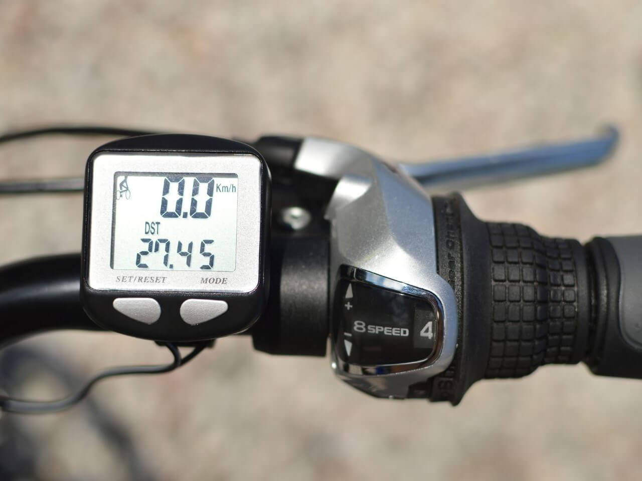 Funk Wasserdicht Tachometer LCD Fahrrad Kilometerzähler Fahrradcomputer Bike spf 