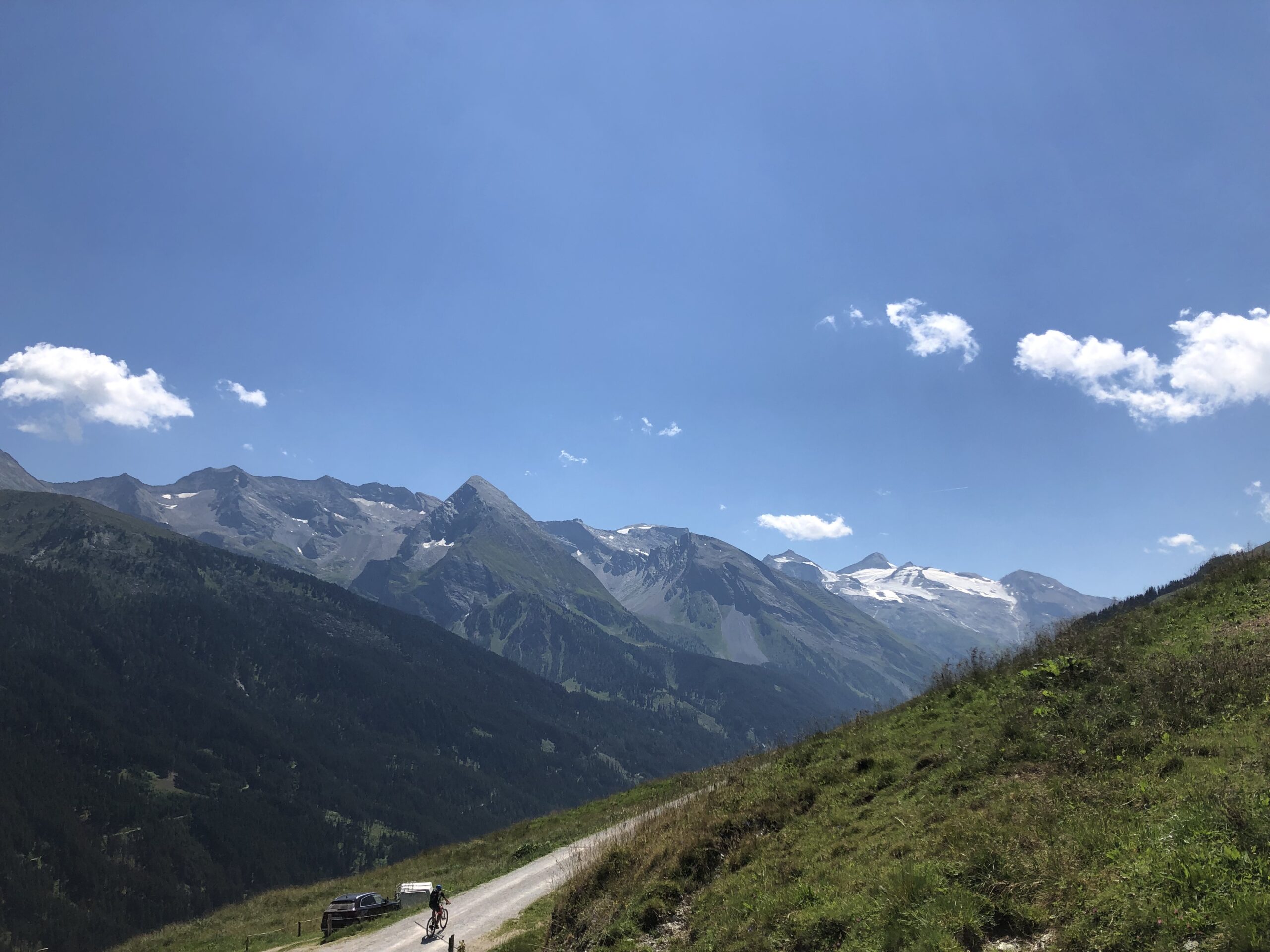 Radtour Österreich Gletscher Hintertux